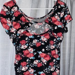 Charlotte Russe shirt, open back